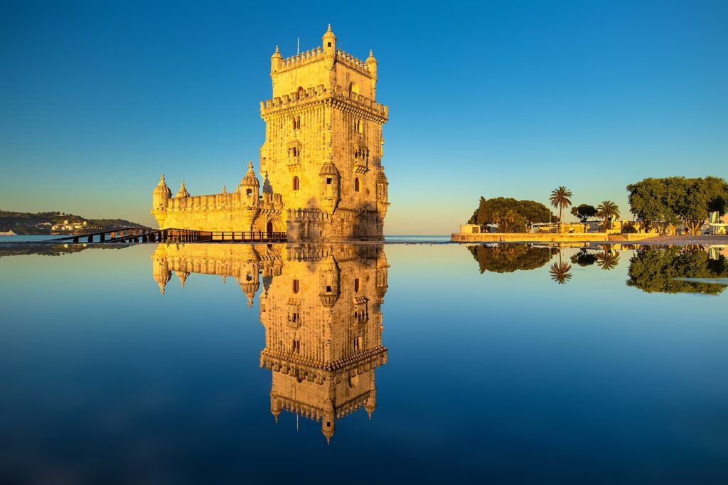 Fotografia da Torre de Belém em Lisboa